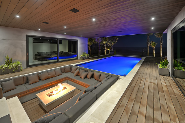 Atlantic Beach Modern contemporary-swimming-pool
