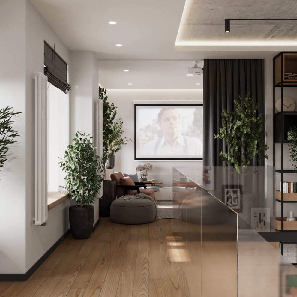 Дизайн проект двухуровневой квартиры