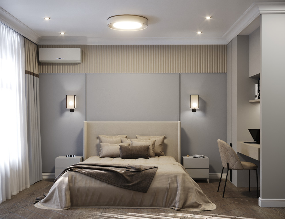 Квартира с элементами неоклассики