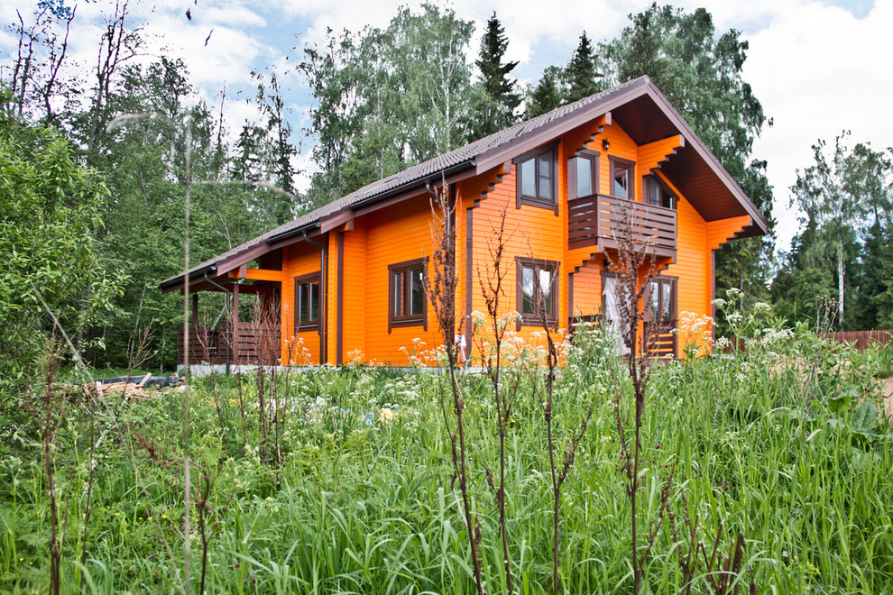 Деревянный дом из клееного бруса 237 метров (СП-237 GOOD WOOD)