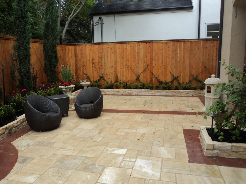 Backyard Patio - Contemporary - Houston - by Backyard's Plus Landscaping