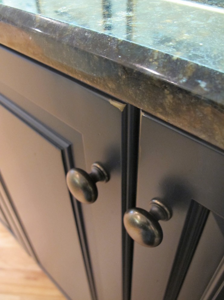 Mid-sized transitional kitchen photo in Chicago