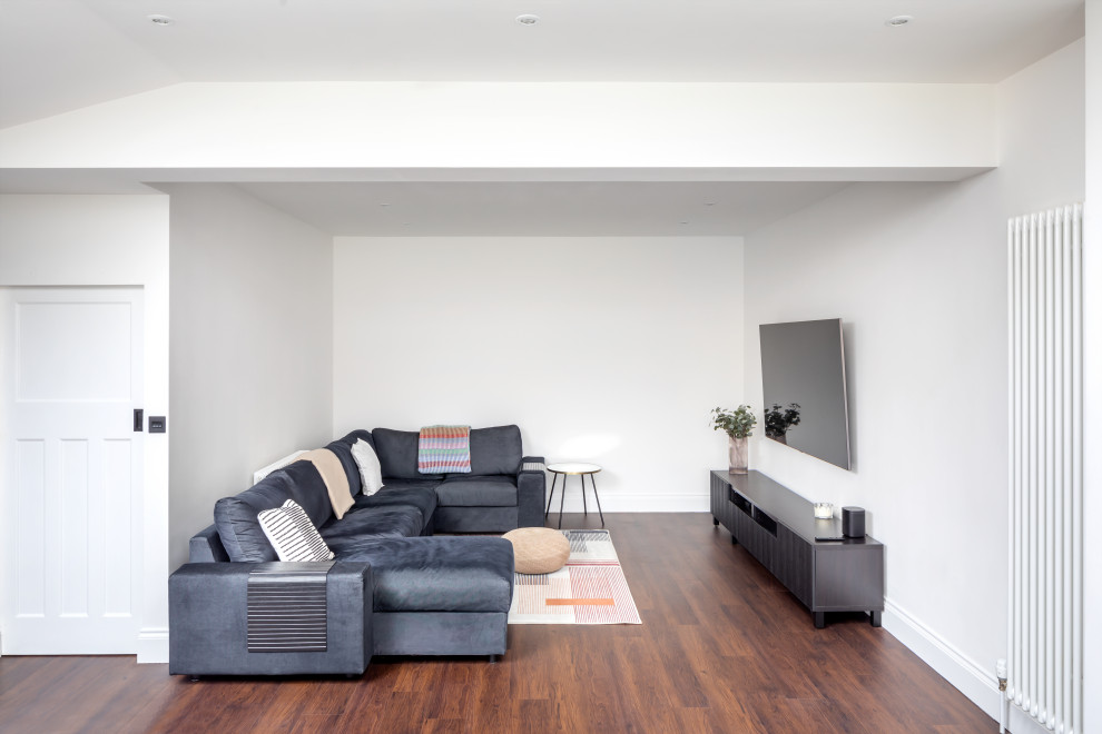 A contemporary rear extension in Redbridge Contemporary Living Room