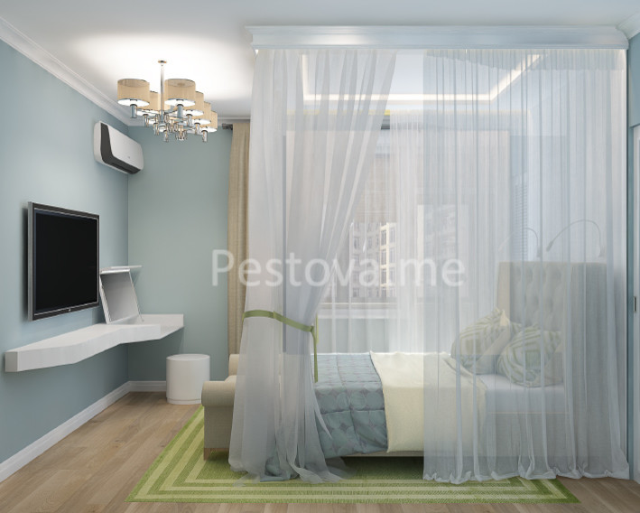 Дизайн двухкомнатной квартиры в ЖК Царская Столица