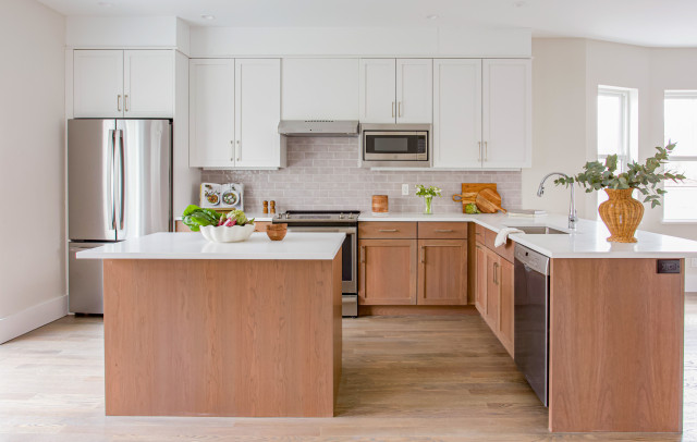 Open Concept Kitchen classique-chic-cuisine