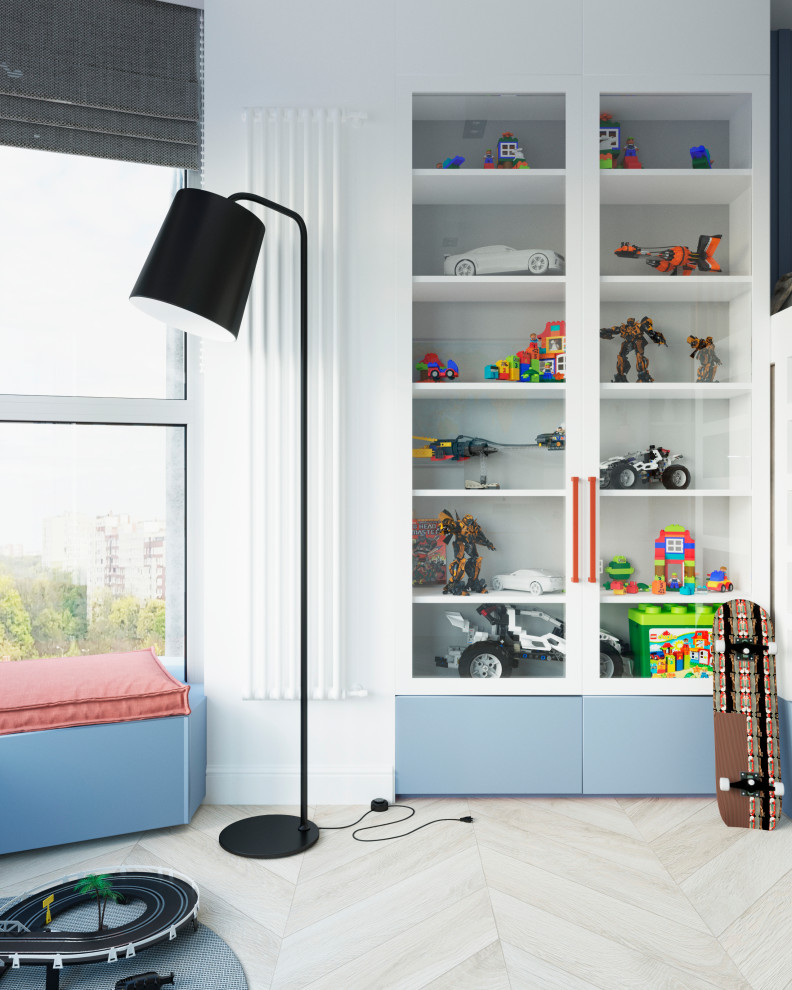 Квартира с яркими акцентами