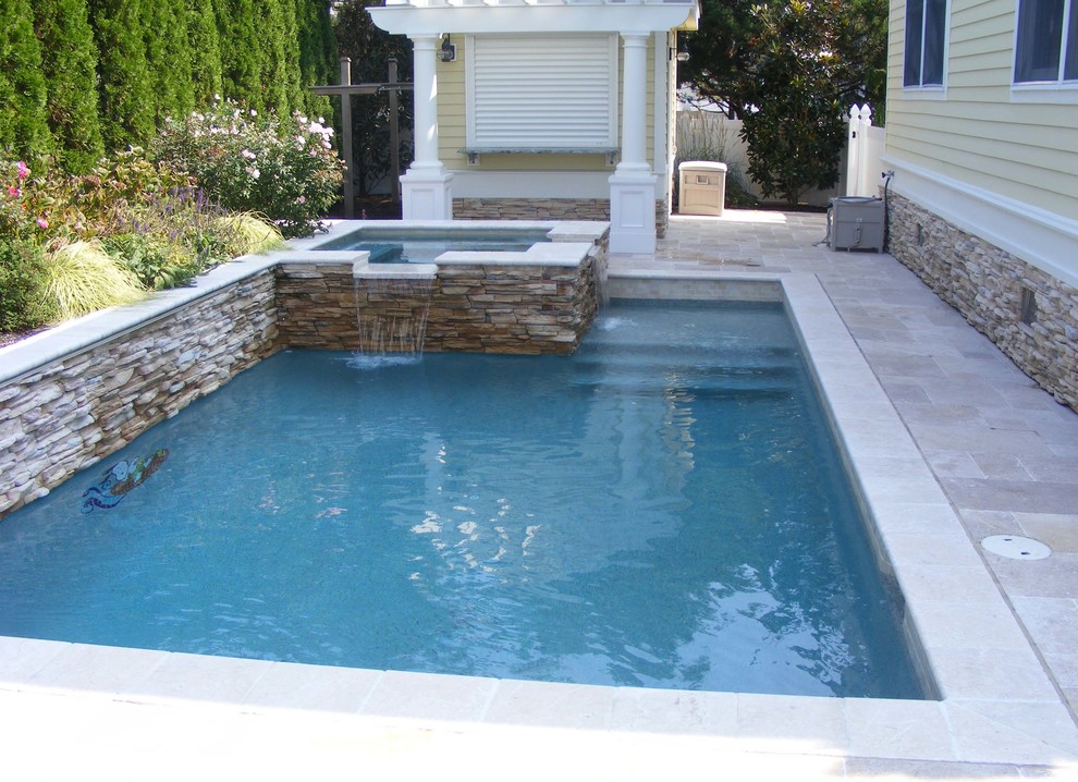 This is an example of a pool in Philadelphia.