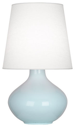 Robert Abbey June Oyster TL June 31" Vase Table Lamp - Baby Blue