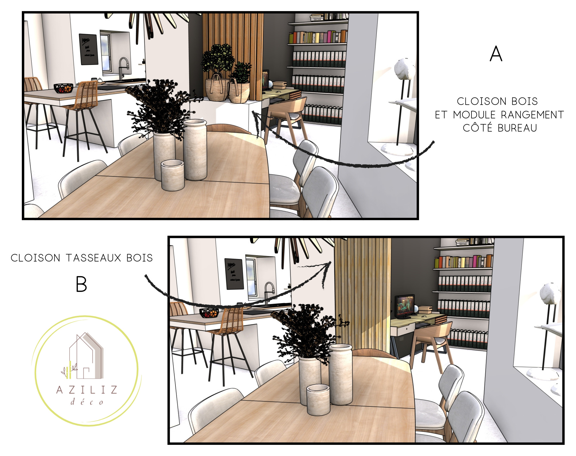 COACHING DECO création d'un espace de travail à domicile