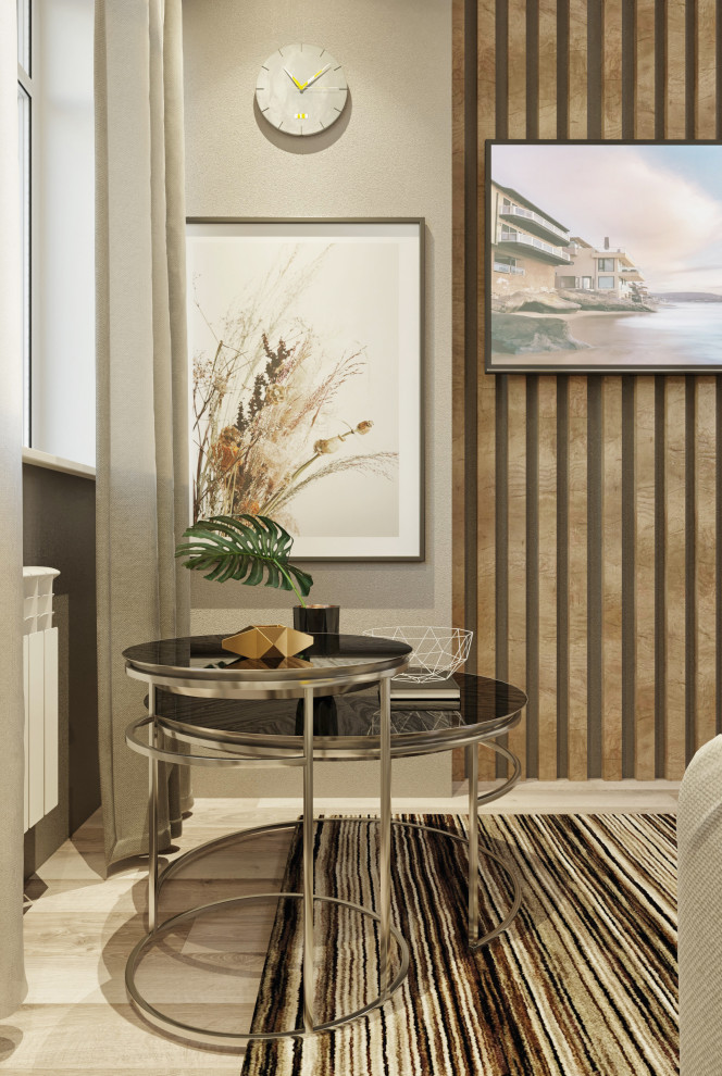 Дизайн интерьера 48 кв/м