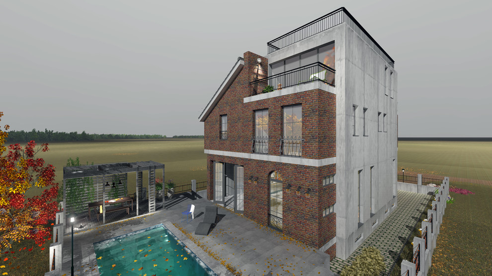 Частный дом в городе Краснодаре для молодой семьи