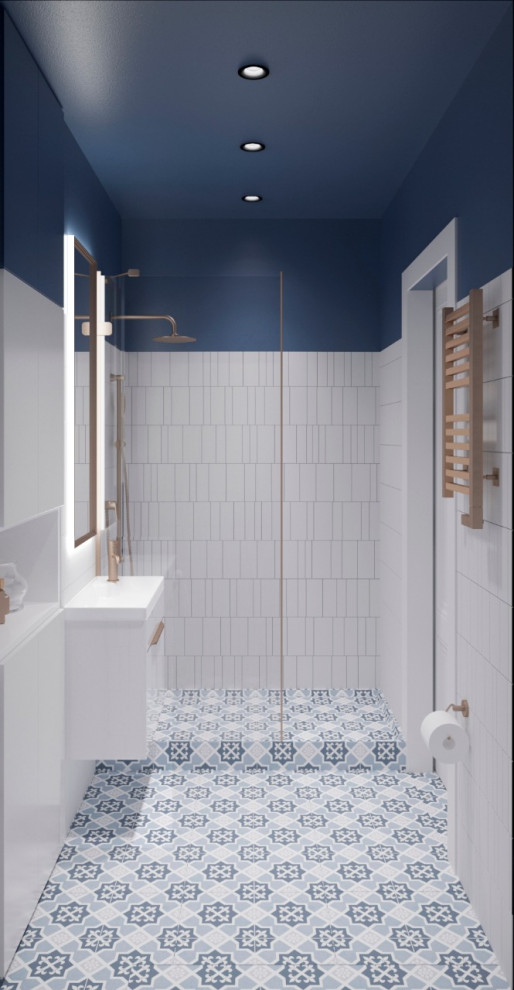 Квартира 77м2, современная классика