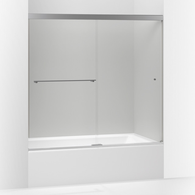 Kohler K 707001 L Revel Frameless Sliding 55 1 2 X 59 5 8 Shower Door With
