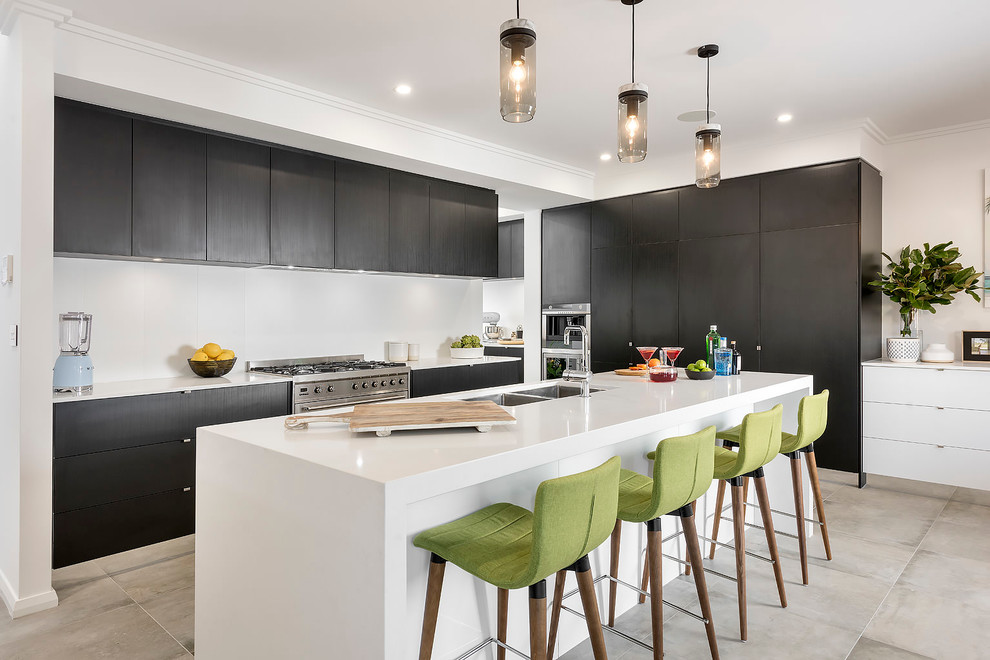 Photo of a contemporary kitchen in Perth.