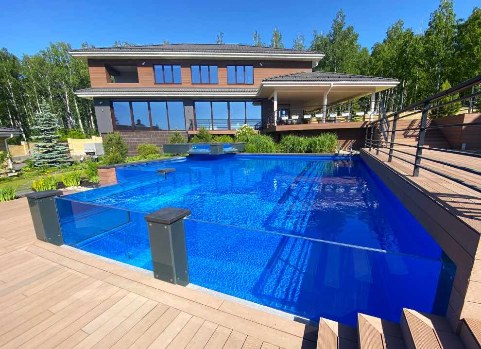 Ограждение бассейна