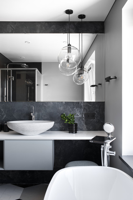 Очаковская contemporary-bathroom