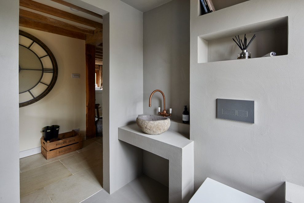 Immagine di una stanza da bagno design