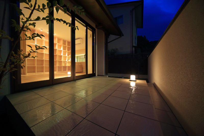 Patio - rustic patio idea
