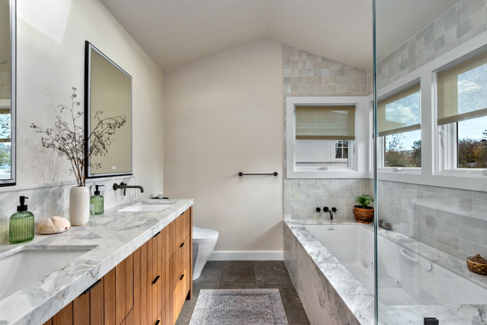 Custom Kitchen and Bathroom in Marin County