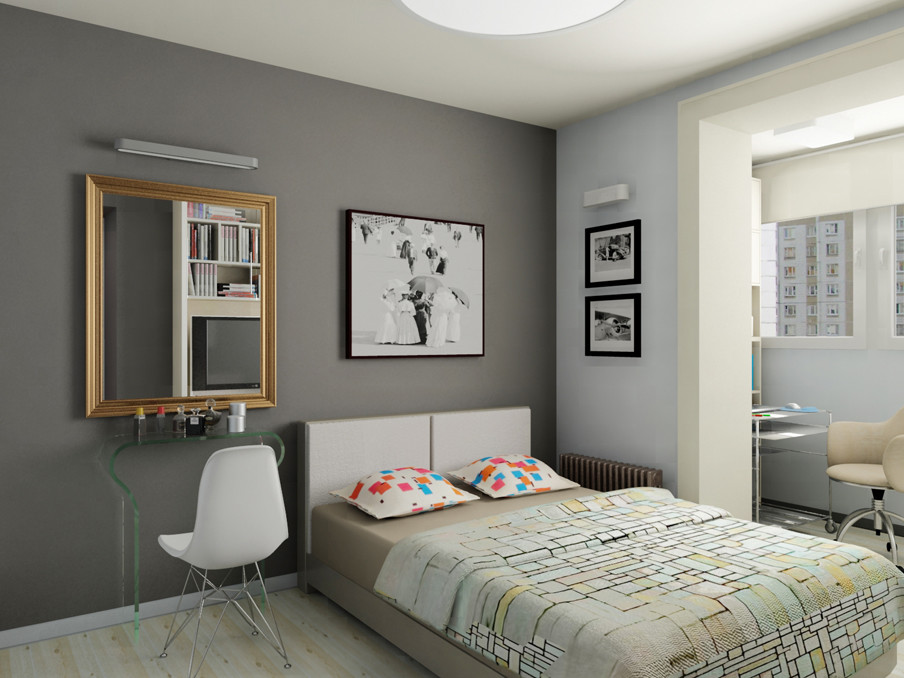 Двухкомнатная квартира в современном стиле