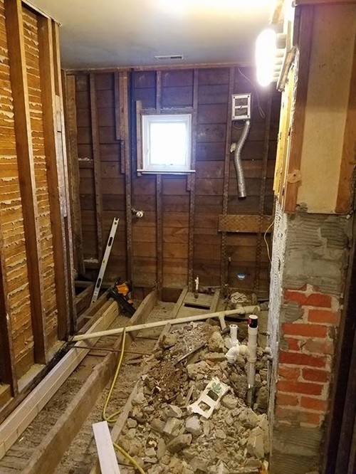 Master Bath Renovation, Larchmont, Norfolk VA. Master Bath Renovation, Larchmont, Norfolk VA.