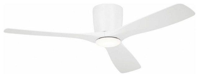 3 Blade Ceiling Fan Light Kit In Modern Style-10.5 Inches Tall and 54 ...