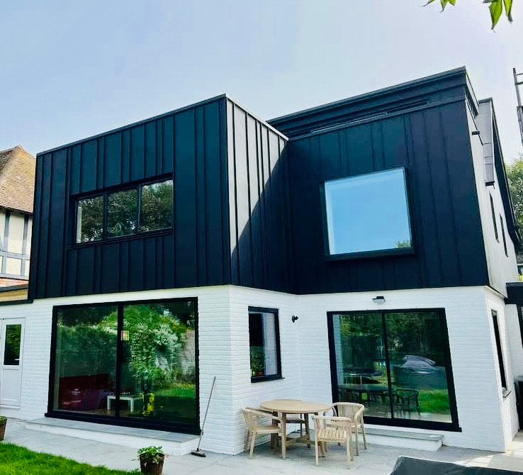 Tudor-style exterior upgrade