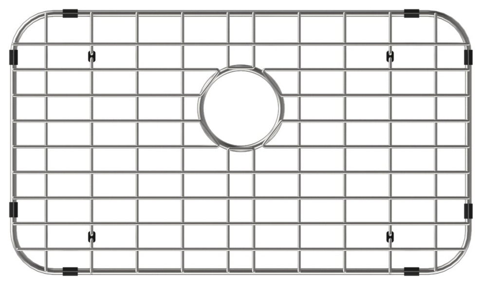 Stainless Steel, Undermount Kitchen Sink Grid for 30 x 18 Sinks ...