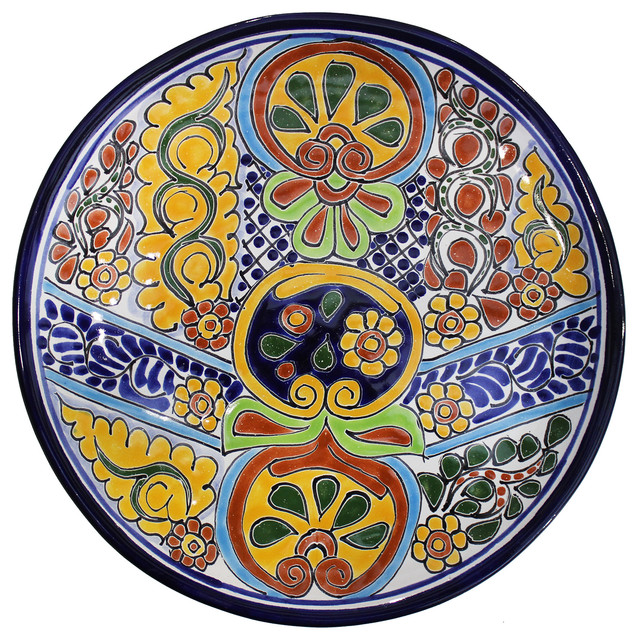 Talavera Dinner Plate 12" Mediterranean Dinner Plates