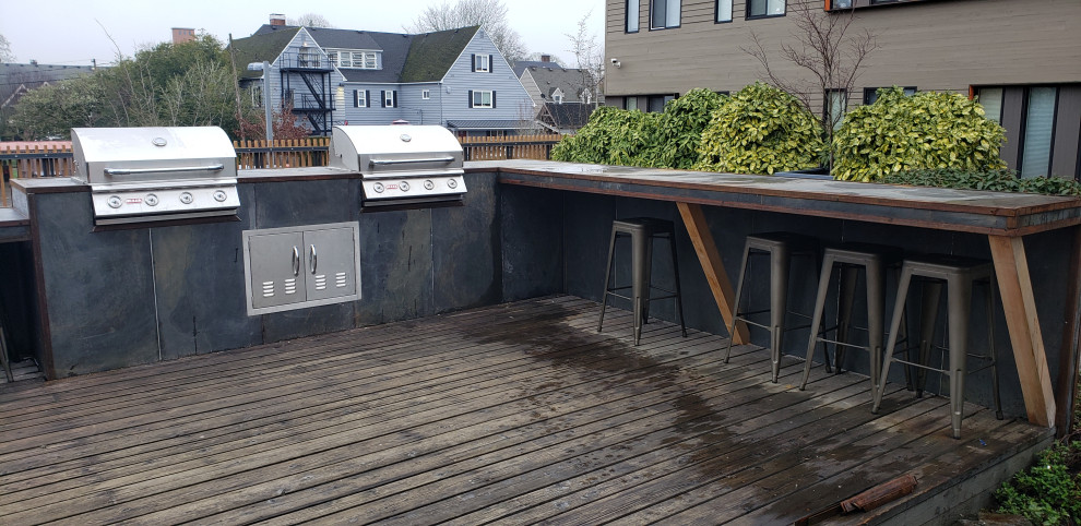 Deck - rustic deck idea