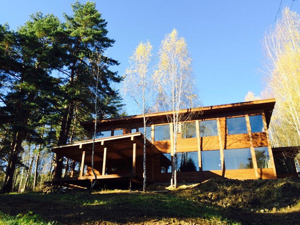 Дом 300 кв.м в коттеджном поселке "Заокские Просторы и Пейзажи"