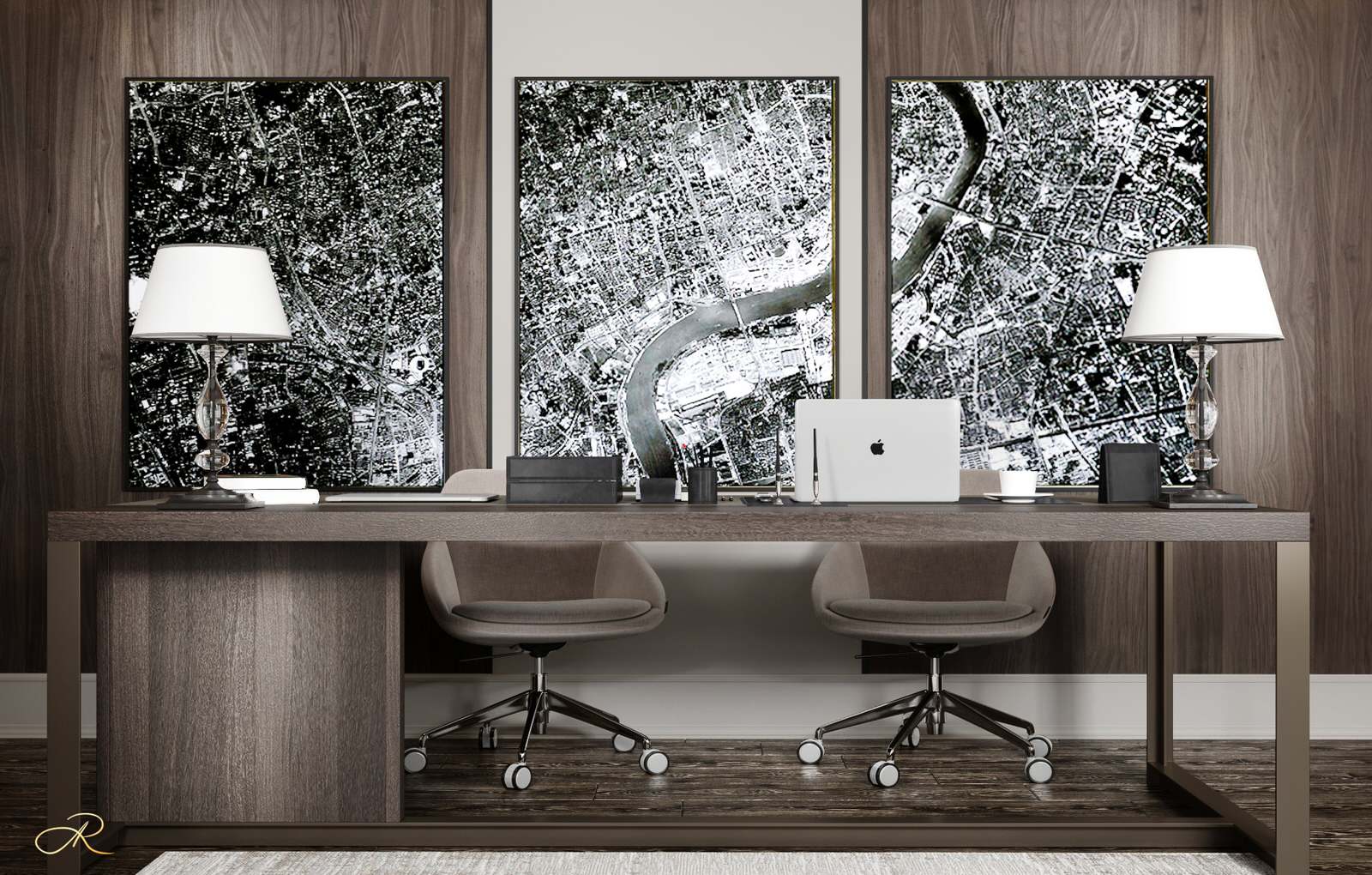 Дизайн-проект "Кабинет для родителей"