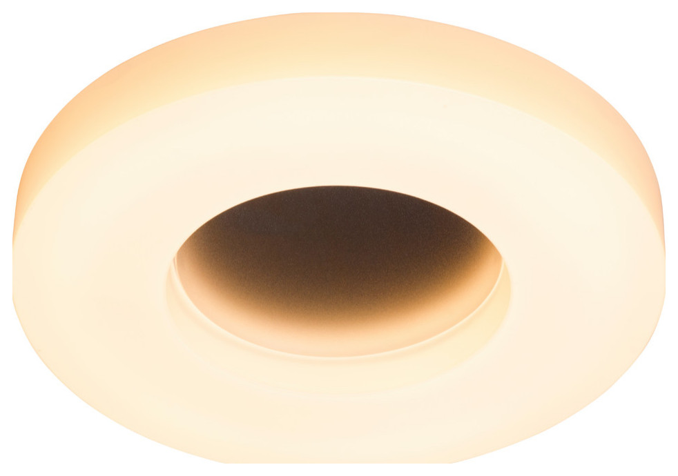 Bromi Design Jewel White Flush Mount B808F Modern Flushmount