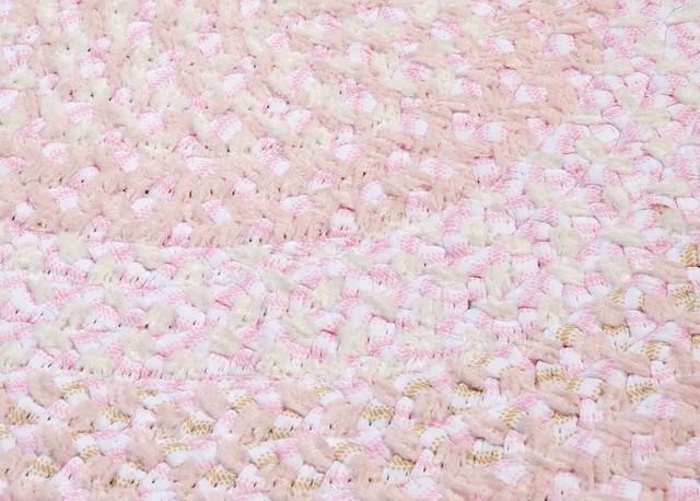 Colonial Mills Blokburst Bk78 Blush Pink Kids Teen Area Rug Contemporary Kids Rugs By Just Decor