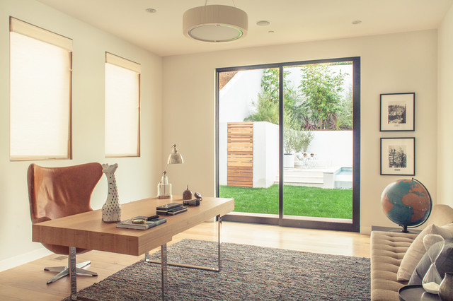 Whitfield Avenue modern-arbeitszimmer