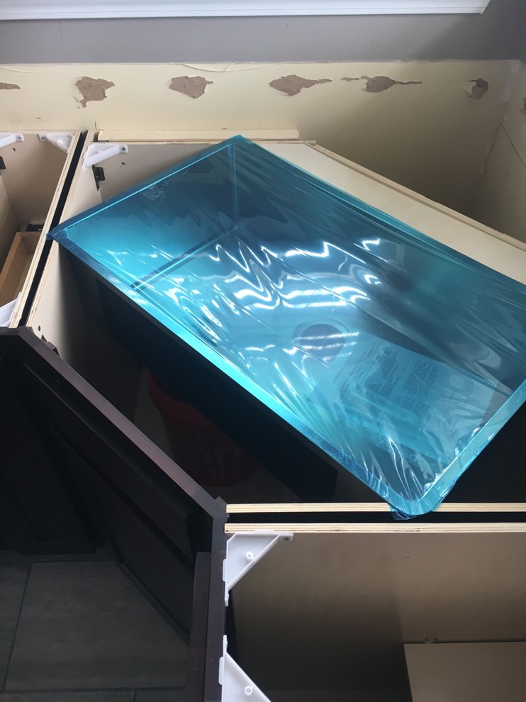 Help! Corner sink too big for kitchen!