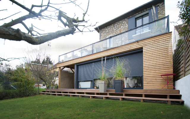 Maison B+C modern-exterior