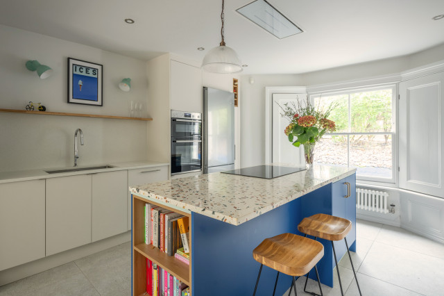 Colour Splash Kitchen contemporary-kitchen