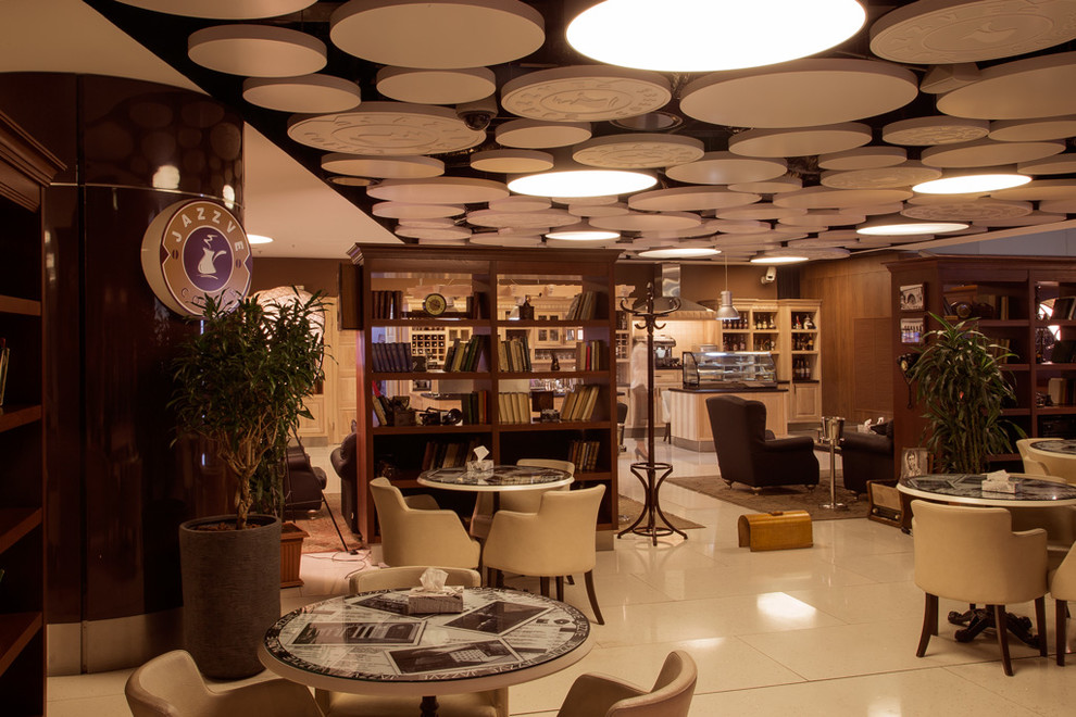 JAZZVE - Кафетерий в зоне VIP Lounge Международного Аэропорта Звартноц - 2012г.