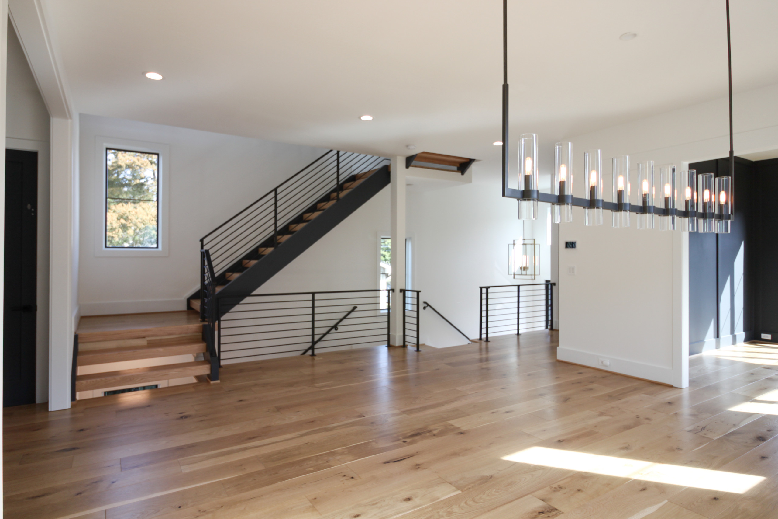85_Sleek Three-Quarter Turn Multilevel-Staircase, McLean VA 22101