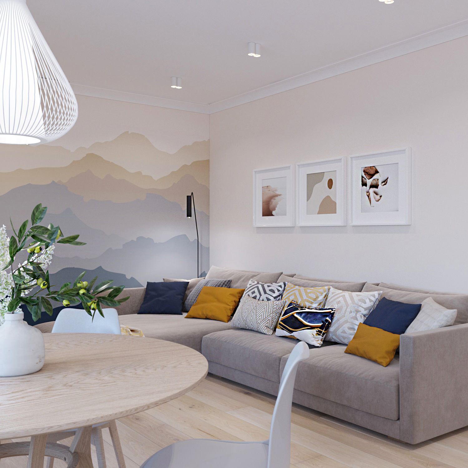 Квартира в скандинавском стиле