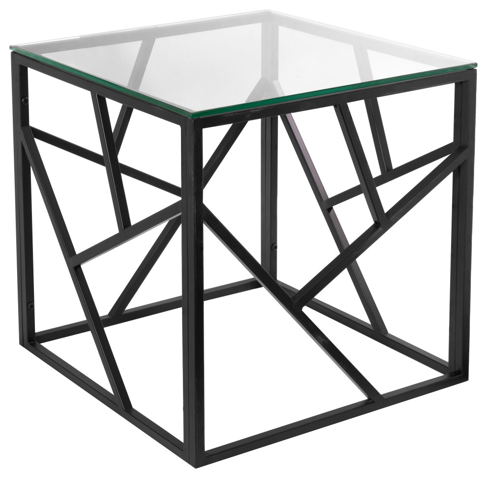 Carol Black Accent Table, End Table