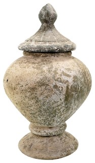 Monte Garden Jar Large - Transitional - Decorative Jars ...