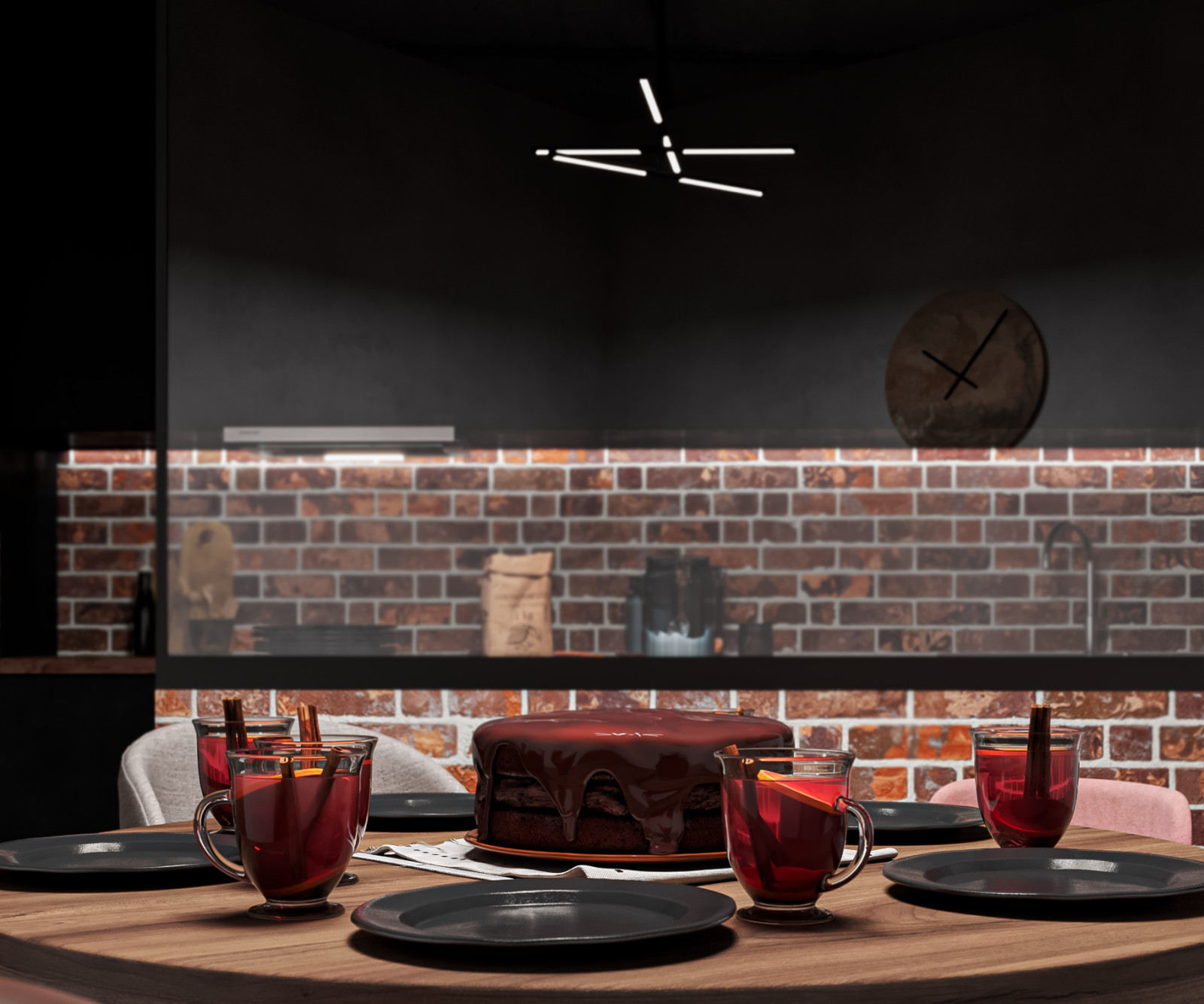 Кухня для руководителей в офисе