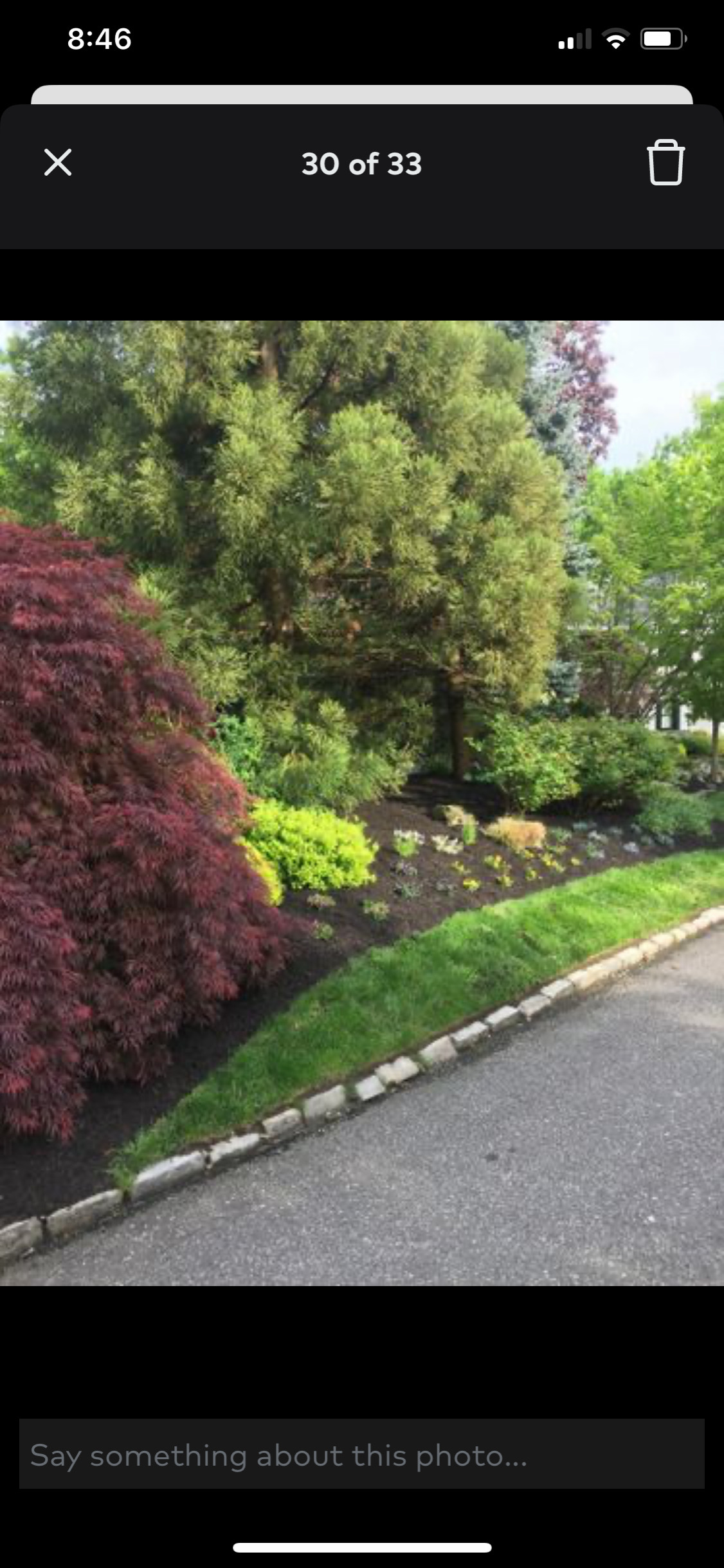 Landscaping projects