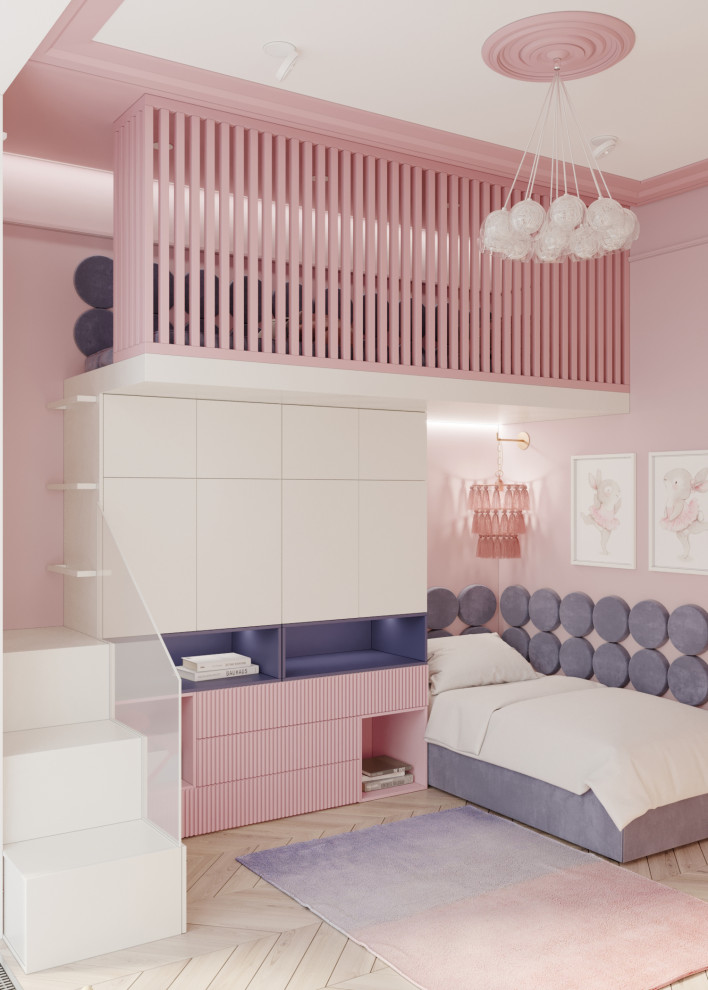 Чернично-розовая детская