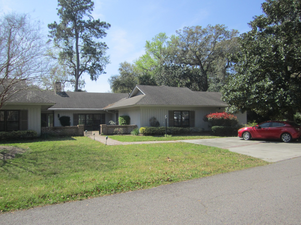 Existing front image of the proposed renovation
