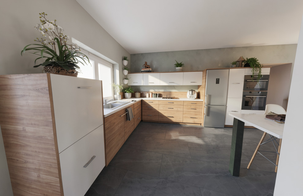 Réhabilitation et réagencement du rez-de-chaussée d’une ferme