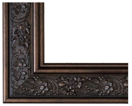 Verona Mirror Frame Bronze Brown, Oil Rubbed Bronze Mirror Frame Kit