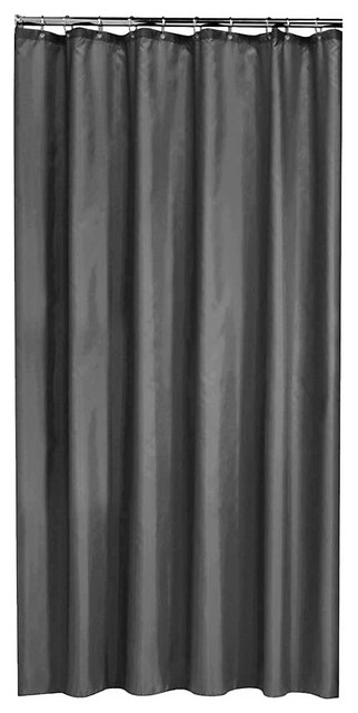 Extra Long Shower Curtain 72 X 78, Dark Gray Shower Curtain Liner